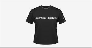 Overflow:hidden T-shirt